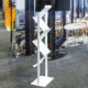 Zig Zag Brochure Stand
