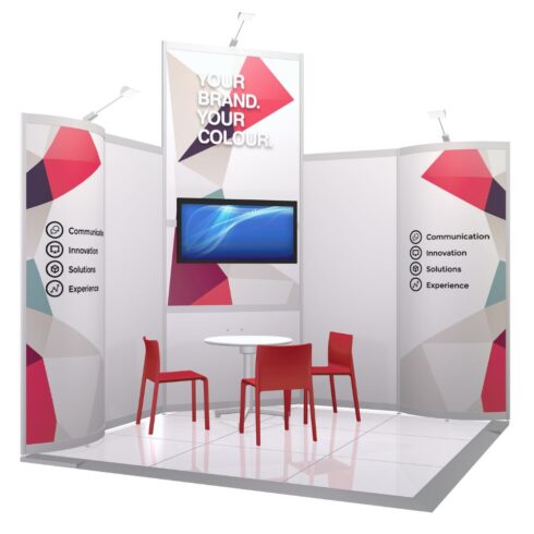 Olympus 3m x 3m Exhibition Stand