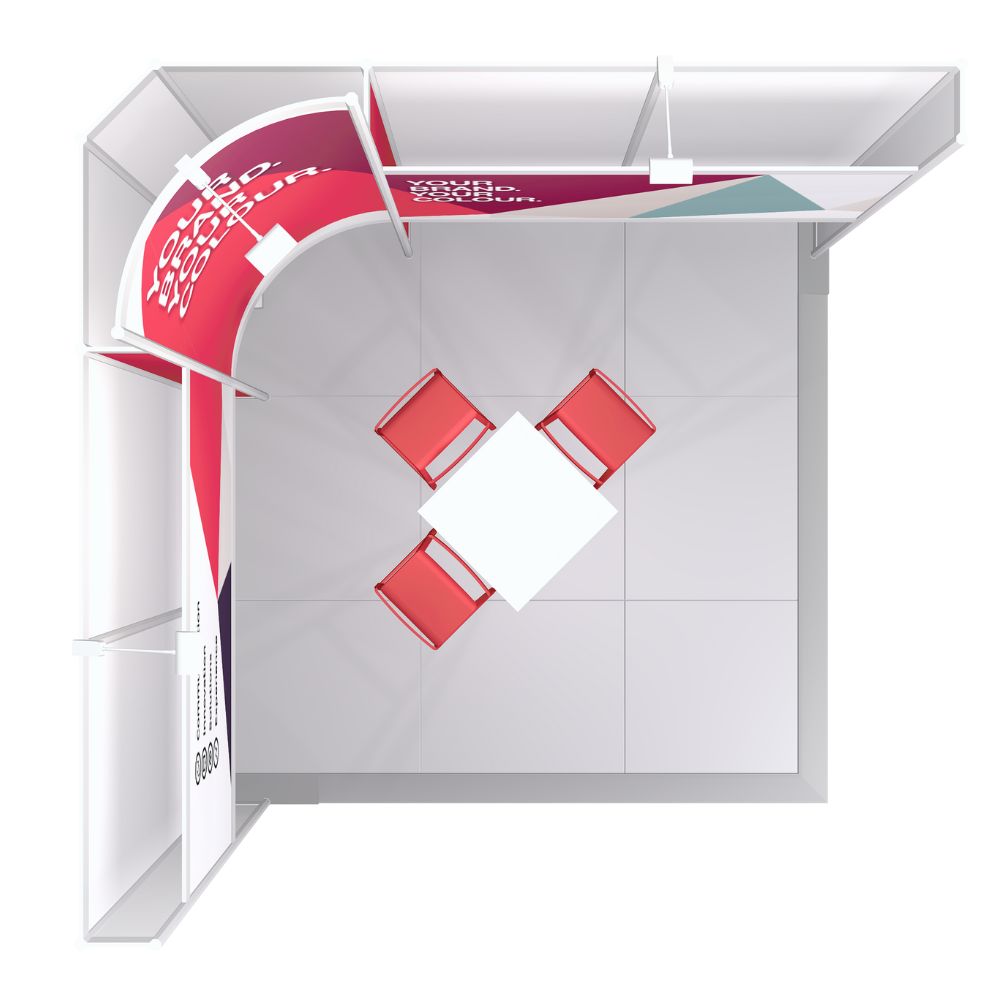 Riviera 3m x 3m Exhibition Stand
