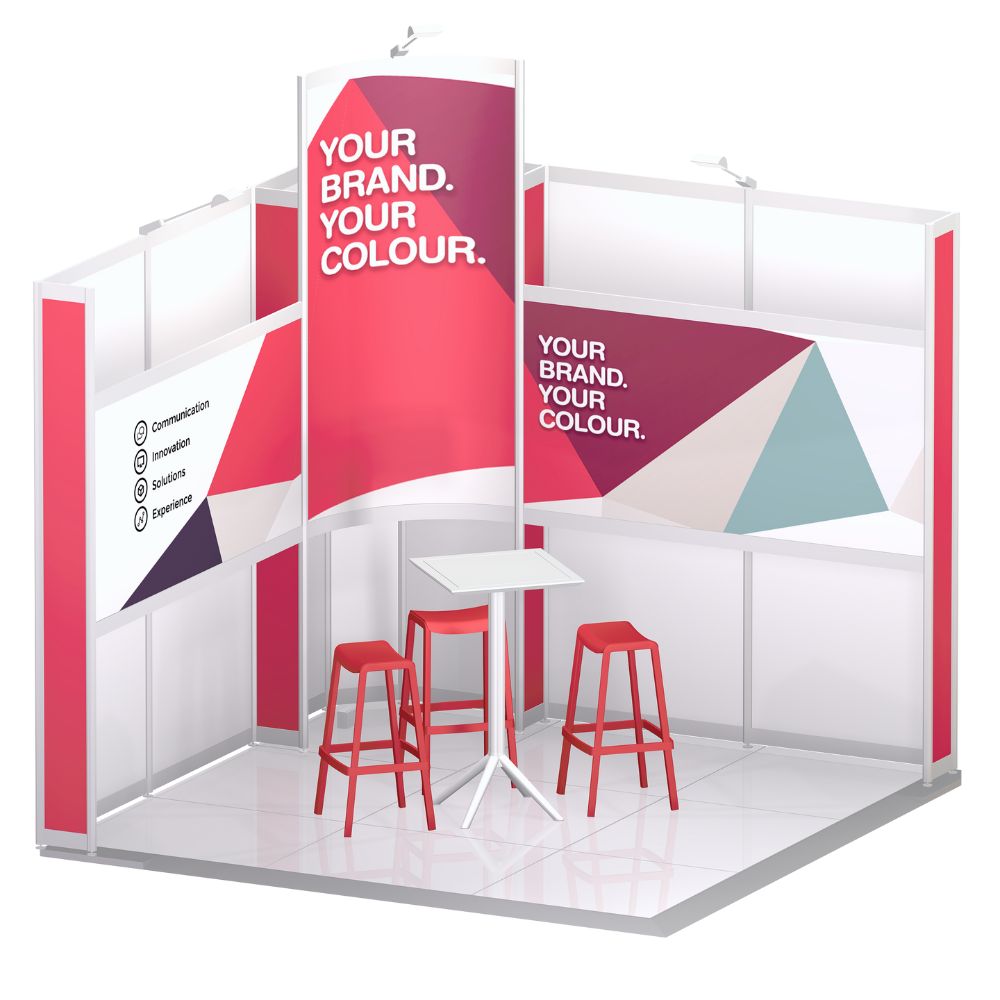 Riviera 3m x 3m Exhibition Stand