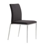 Manhattan Upholstered Chair Charcoal