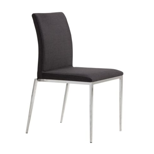 Manhattan Upholstered Conference Chair Charcoal