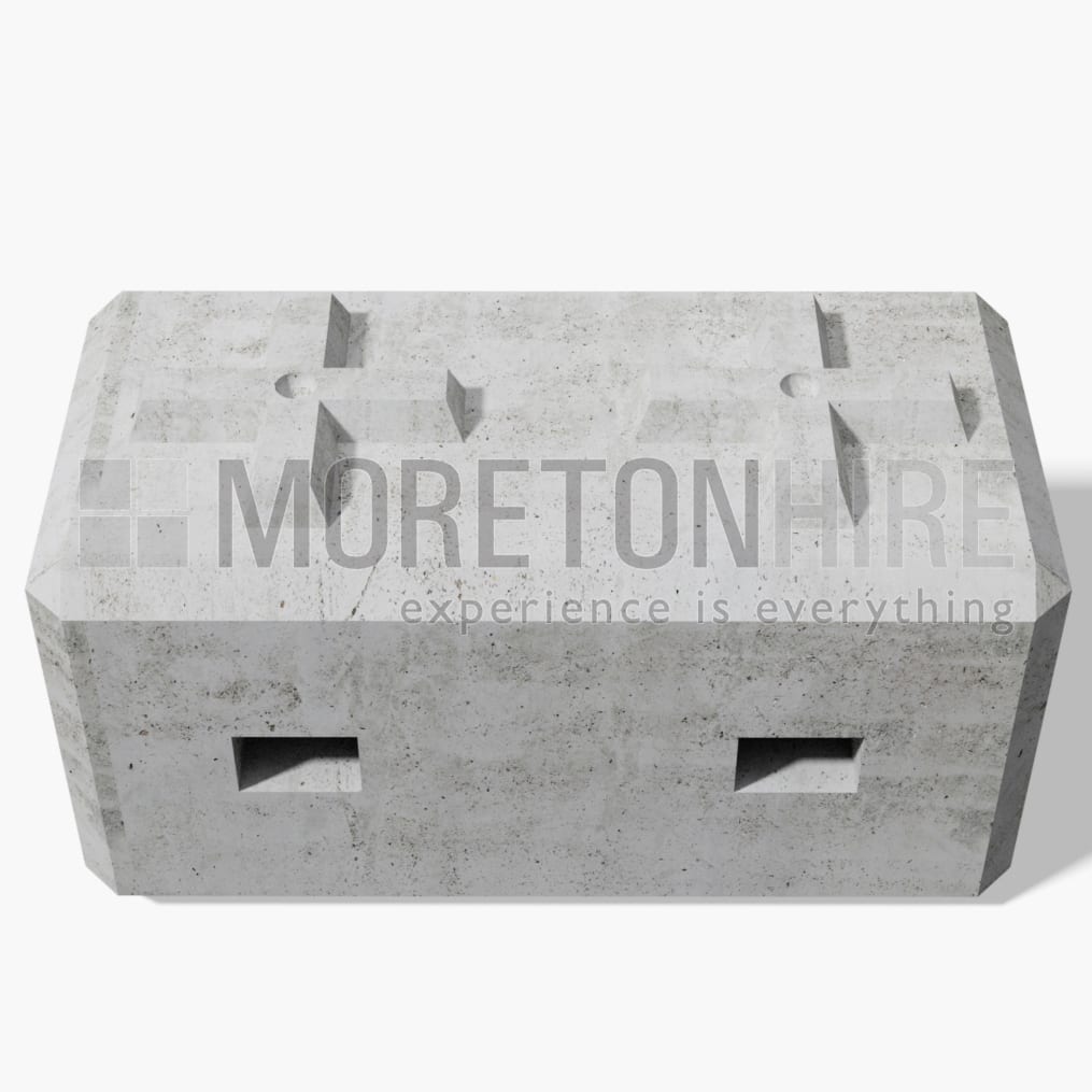 1 Ton Concrete Weight with Tyne Holes