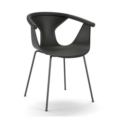 Fox Armchair Black