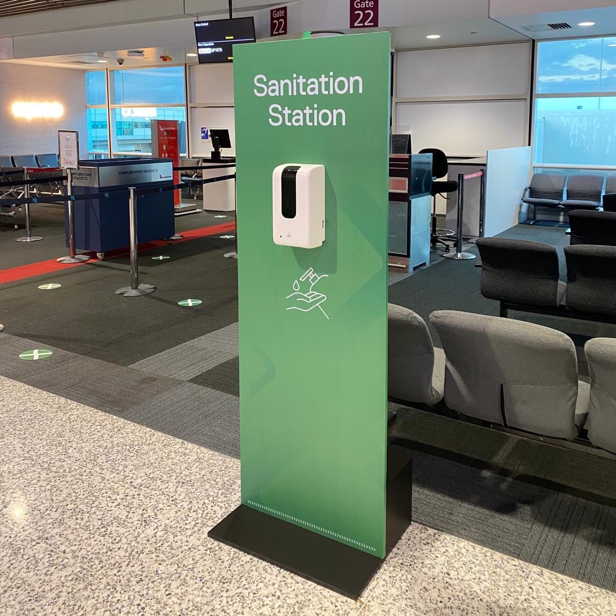 Hand Sanitiser Station