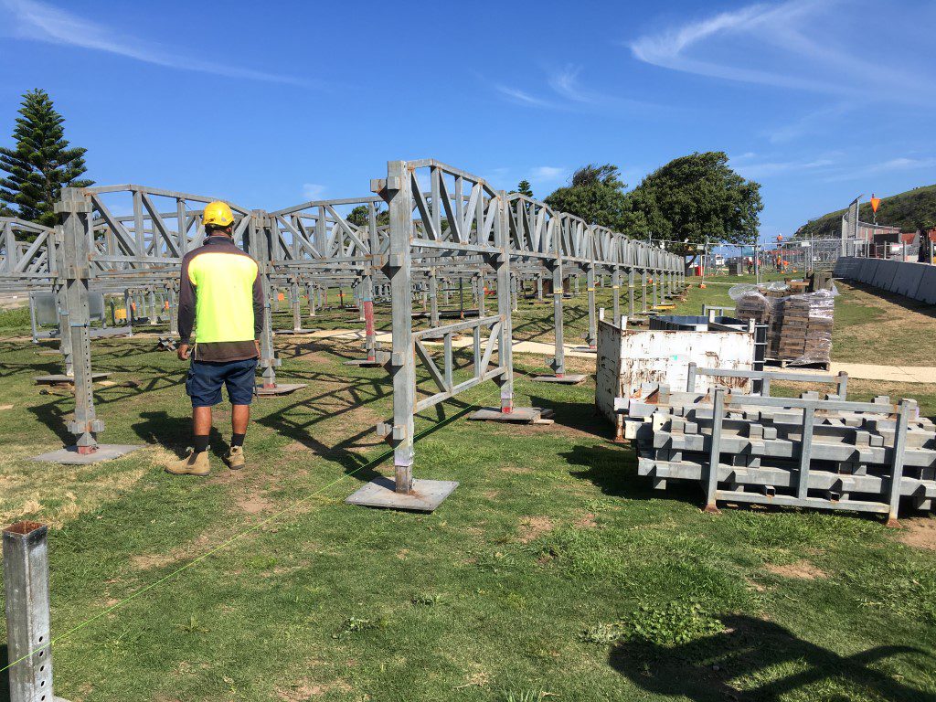 Temporary Deck Sub Frame System