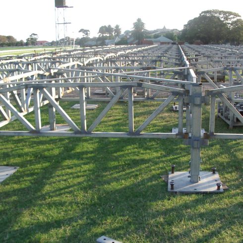 Temporary Deck Sub Frame System