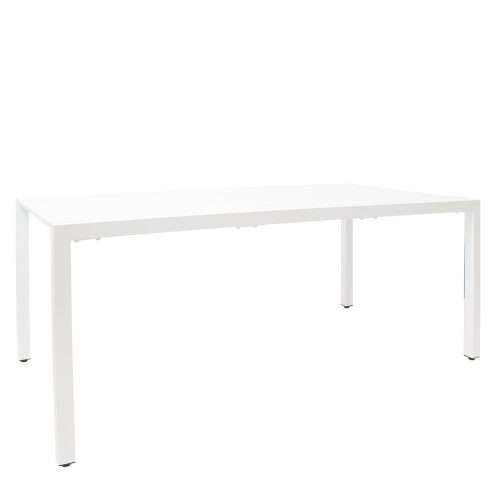 Adelle Slatted Table White