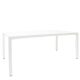Adelle Slatted Table White