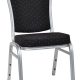 Banquet Chair Black and Yellow