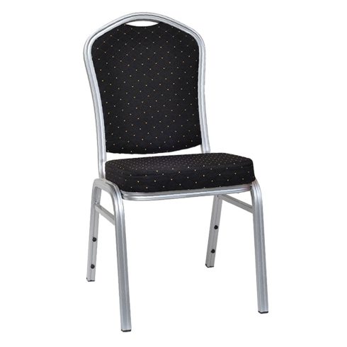Banquet Chair Black and Yellow