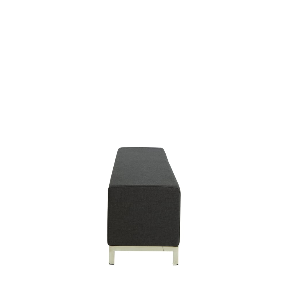 Lucca Bench Seat Charcoal