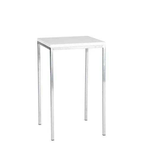 White Medium Height Roma Display Plinth