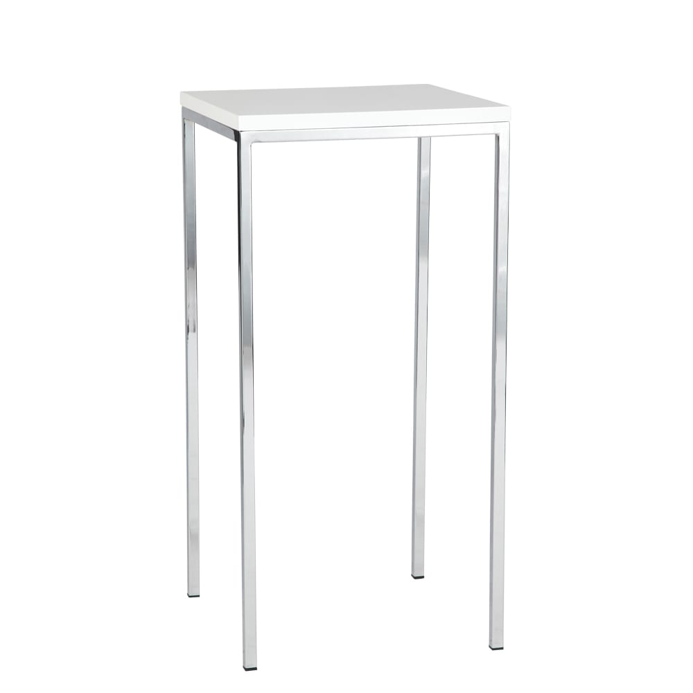 White High Roma Display Plinth