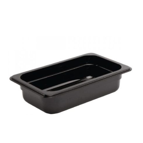 Insert Pan 65mm Black Polycarbonate.