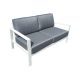 Hampton Lounge Two Seater Grey