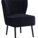 Mollie Lounge One Seater Black