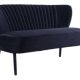 Mollie Lounge Two Seater Black
