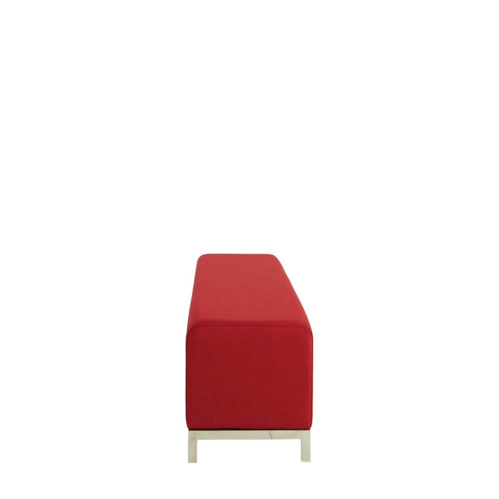 Lucca Bench Seat Red