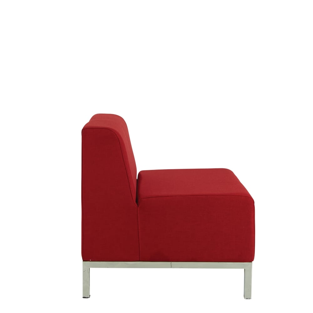 Lucca One Seater Lounge Red