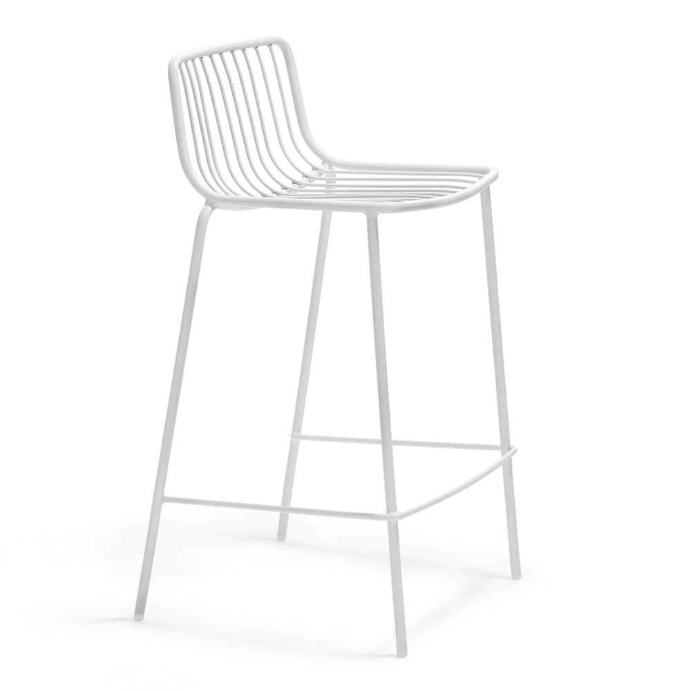 Nolita Counter White Stool