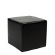 Cube Ottoman Black
