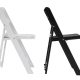 Folding Padded Chair Black