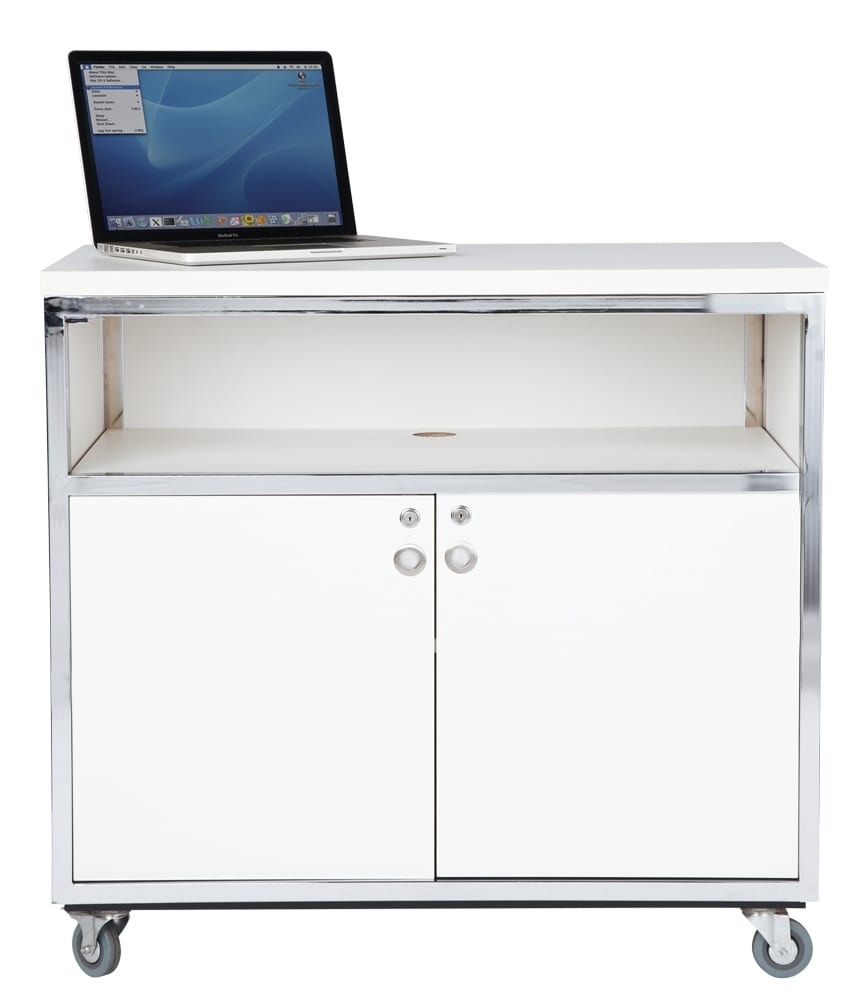 Quattro Counter Cupboard White