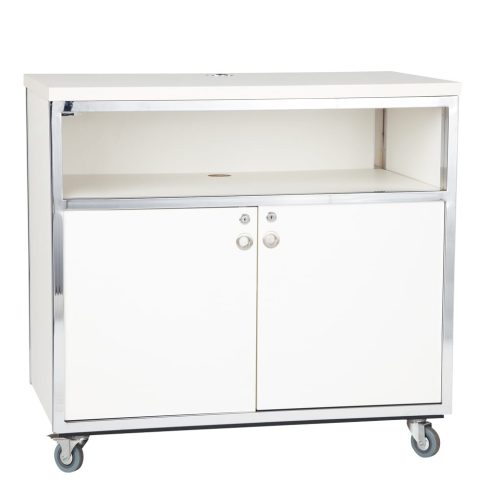 Quattro Counter Cupboard White