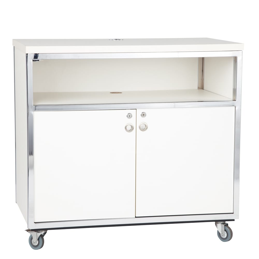 Quattro Counter Cupboard White