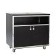 Quattro Counter Cupboard Black
