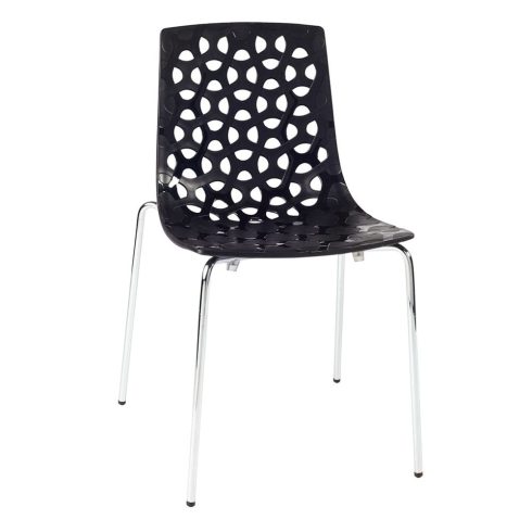 Spring chair Black