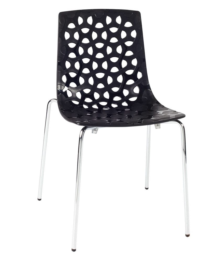 Spring chair Black