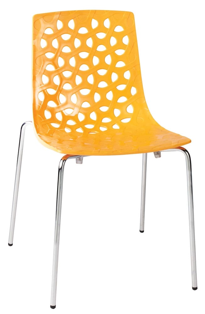 Spring chair Orange