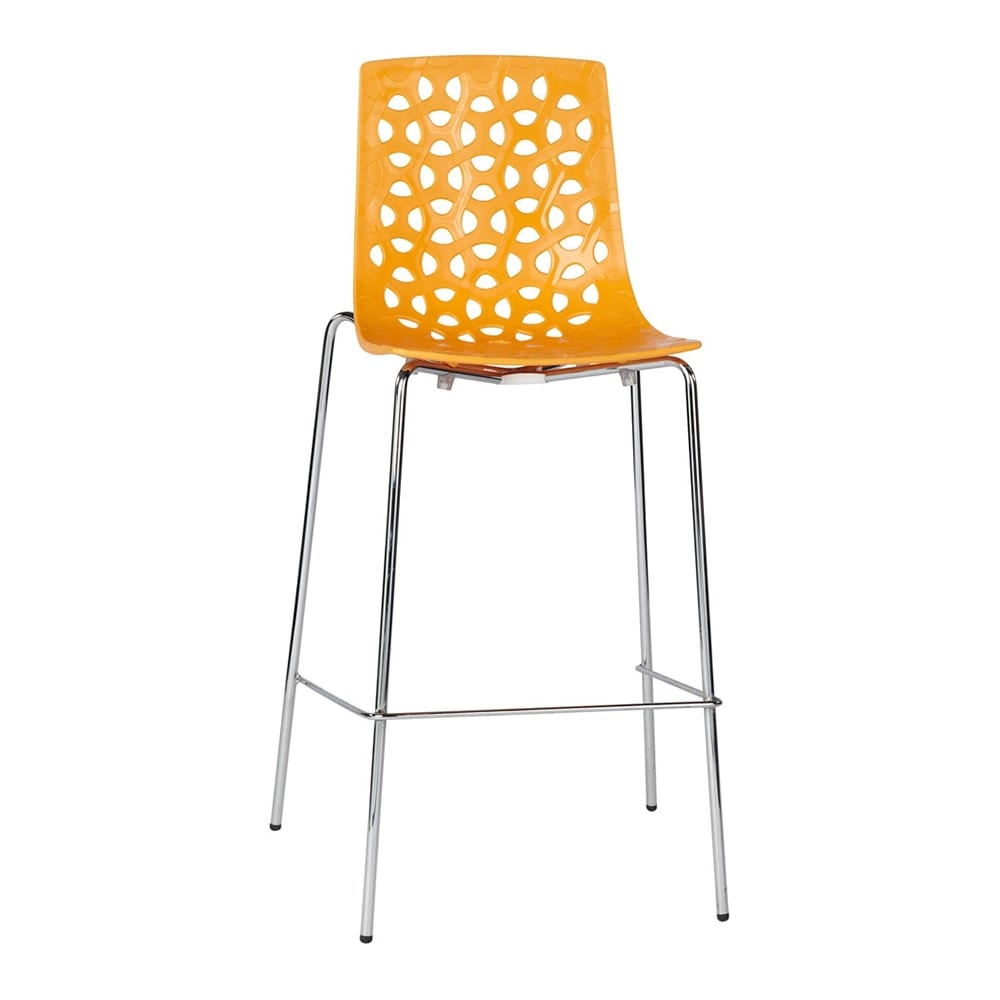Spring Stool Orange