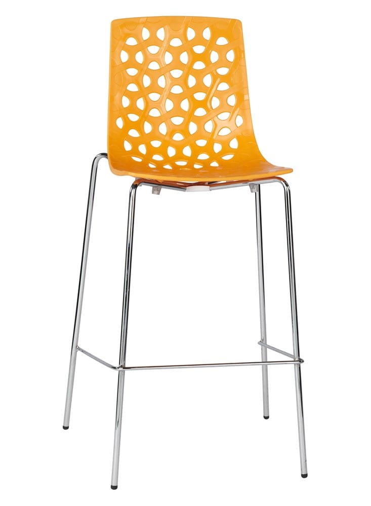 Spring Stool Orange