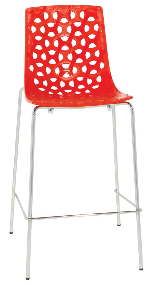 Spring Stool Red