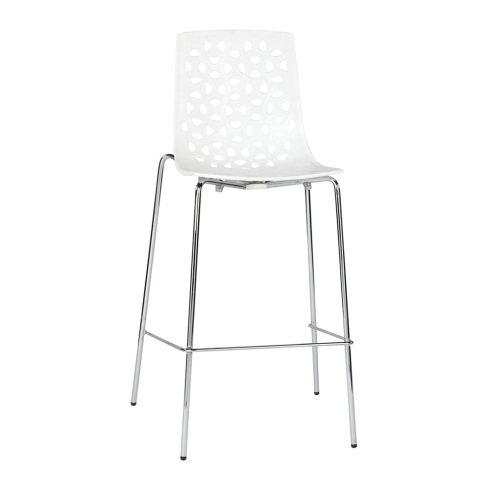 Spring Stool White