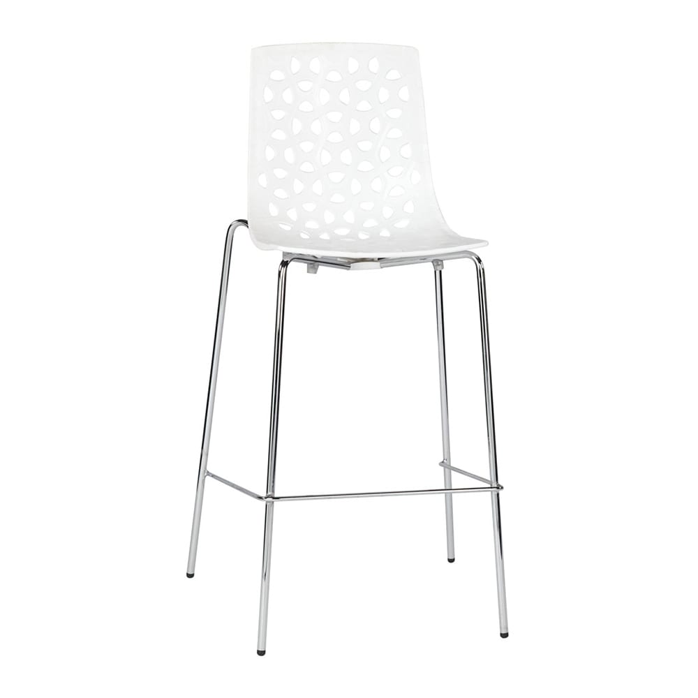 Spring Stool White