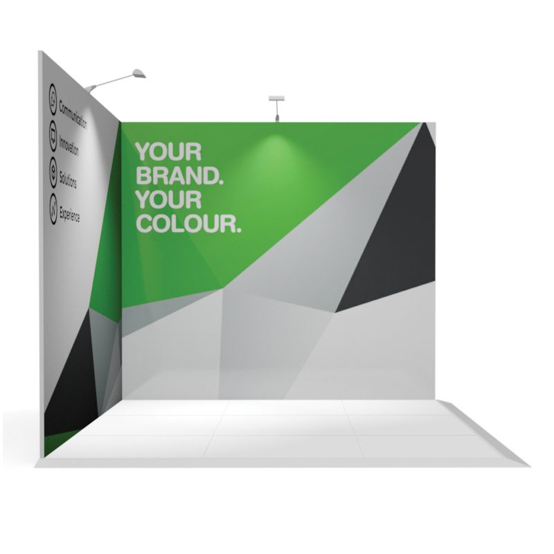 Hub Corner 3m x 3m Exhibition Stand