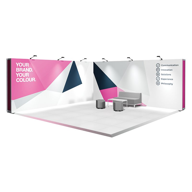 Hub Corner 6m x 6m Exhibition Stand