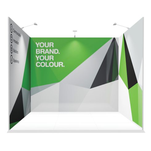 Hub Inline 3m x 3m Exhibition Stand