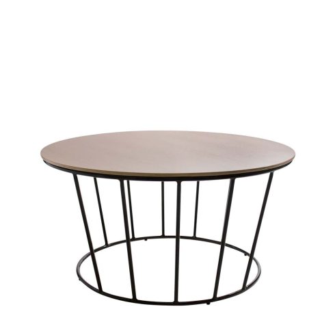 Apollo Coffee Table Black and Oak