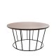 Apollo Coffee Table Black and Oak