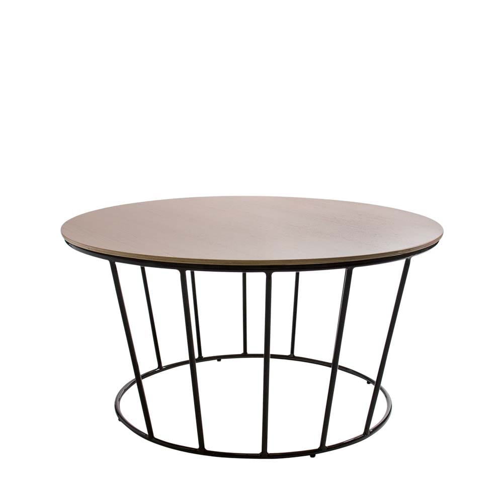 Apollo Coffee Table Black and Oak