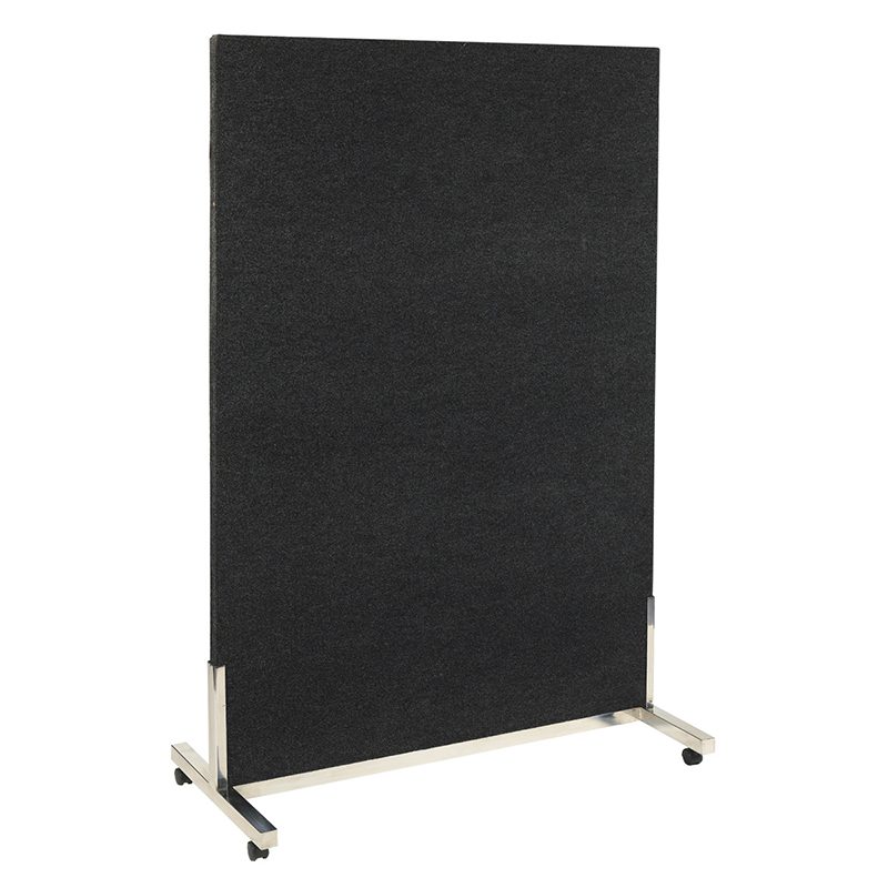 Vertical Display Panel on Castors