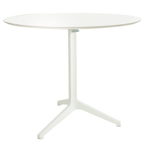Ypsilon Round Meeting Table White