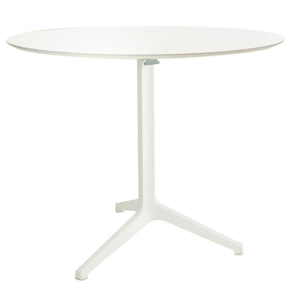 Ypsilon Round Meeting Table White