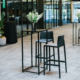 High Table Cube Black