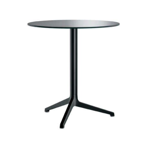 Ypsilon Round Meeting Table Black